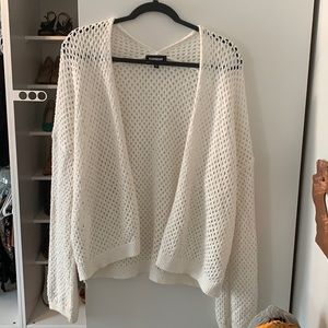 Off white sweater from Express
